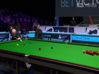 斯诺克威尔士公开赛 田鹏飞1-4约翰·希金斯 20240213海报