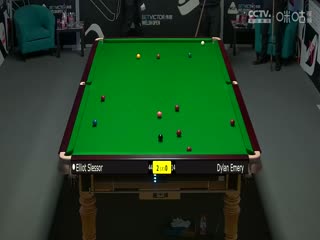 斯诺克威尔士公开赛 迪伦·埃默里1-4艾利奥特·斯莱瑟 20240215海报