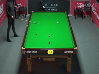 斯诺克 路易斯·西斯考特1-5安东尼·汉密尔顿 20230823海报