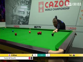 斯诺克 凯伦·威尔逊10-5瑞恩·戴 20230419（第一阶段）海报