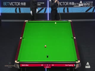 斯诺克威尔士公开赛 马克·艾伦4-3曹宇鹏 20240212（李照）海报