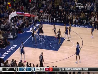 NBA常规赛 马刺VS森林狼 20240228海报