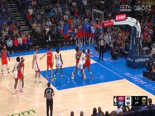 NBA常规赛 火箭VS雷霆 20240228海报