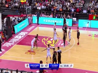 CBA常规赛第38轮 深圳马可波罗VS广东华南虎 20240203（李嘉伟）海报