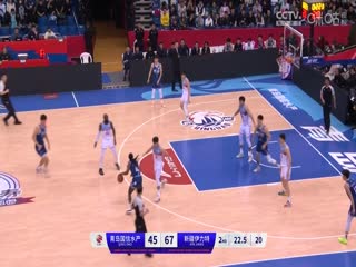 CBA常规赛第36轮 青岛国信水产VS新疆伊力特 20240129（依力）海报