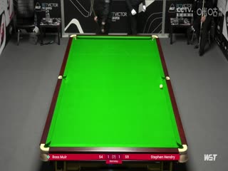 2024斯诺克威尔士公开赛资格赛 斯蒂芬·亨德利2-4罗斯·缪尔 20240125海报