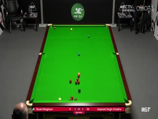 2024斯诺克世界公开赛资格赛 斯图尔特·宾汉姆3-5伊什普利特·辛格·查达 20240124海报