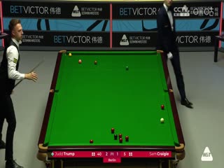 2024斯诺克德国大师赛 山姆·克雷吉2-6贾德·特鲁姆普 20240203（李照）海报