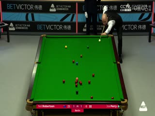 2024斯诺克德国大师赛 尼尔·罗伯逊5-1乔·佩里 20240201海报