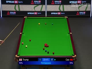 2024斯诺克世界大奖赛 曹宇鹏2-6特鲁姆普 20240119海报