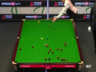 2024斯诺克世界大奖赛 张安达4-2多米尼克·戴尔 20240117海报