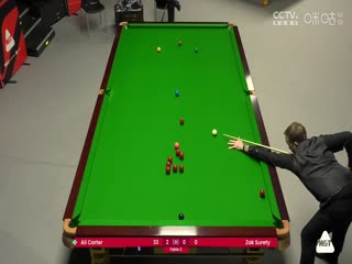 2024斯诺克德国大师赛 阿里·卡特5-0扎克·苏尔蒂 20240201海报