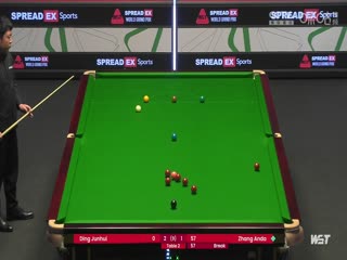 2024斯诺克世界大奖赛 丁俊晖5-2张安达 20240119海报