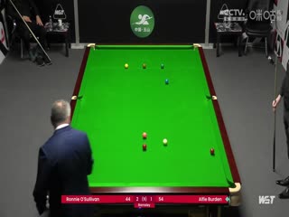 2024斯诺克世界公开赛资格赛 罗尼·奥沙利文5-3阿尔菲·伯顿 20240123（李照）海报