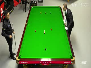 2024斯诺克德国大师赛资格赛 马克·塞尔比1-5傅家俊 20240129（李照）海报