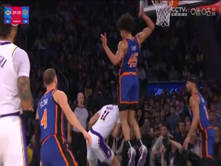 NBA常规赛 湖人VS尼克斯 20240204海报