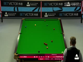 2024斯诺克德国大师赛 马克·艾伦5-2路易斯·西斯考特 20240130海报