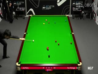 2024斯诺克威尔士公开赛资格赛 乔·佩里2-4范争一 20240127（李照）海报