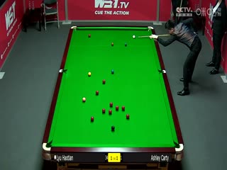 2024斯诺克世界公开赛资格赛 吕昊天5-2阿什利·卡蒂 20240123海报