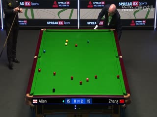 2024斯诺克世界大奖赛 张安达4-2马克·艾伦 20240118海报