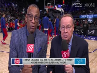 NBA常规赛 雷霆VS活塞 20240129海报