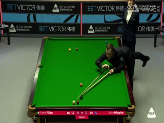 2024斯诺克德国大师赛 马克·艾伦2-5约翰·希金斯 20240201海报