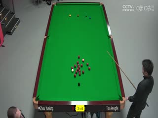2024斯诺克德国大师赛 周跃龙5-0田鹏飞 20240130海报