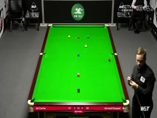 2024斯诺克世界公开赛资格赛 阿里·卡特5-1阿迈德·阿里·埃尔萨伊德 20240123海报