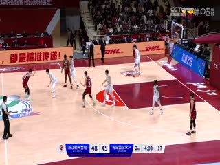 CBA常规赛第37轮 浙江稠州金租VS青岛国信水产 20240201（庄宁宇、陈正昊、刘炜、魏欣怡）海报