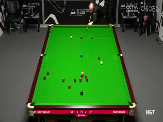 2024斯诺克威尔士公开赛资格赛 加里·威尔逊4-1马克·戴维斯 20240125海报