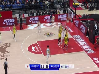 CBA常规赛第35轮 九台农商银行VS深圳马可波罗 20240126（李嘉伟）海报