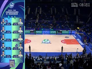 CBA常规赛第26轮 四川金强VS广州龙狮 20240105（张泽欣）海报