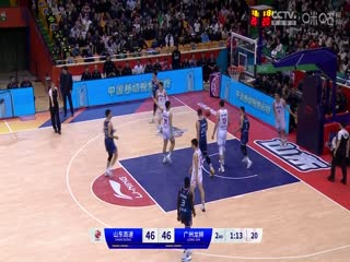 CBA常规赛第24轮 山东高速VS广州龙狮 20231231（原声）海报