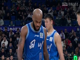 CBA常规赛第26轮 北京控股VS浙江东阳光药 20240105（原声）海报