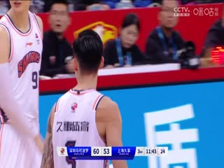 CBA常规赛第25轮 深圳马可波罗VS上海久事 20240102（张俊卿）海报