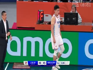 CBA常规赛第27轮 上海久事VS福建浔兴股份 20240108（原声）海报