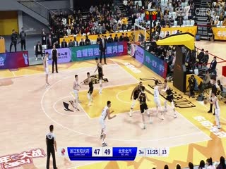 CBA常规赛第24轮 浙江东阳光药VS北京北汽 20240101（庄宁宇、刘炜、魏欣怡）海报