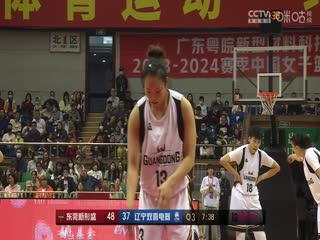 WCBA常规赛 东莞新彤盛VS辽宁双喜电器 20231231（原声）海报