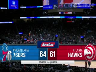 NBA常规赛 76人VS老鹰 20240111海报