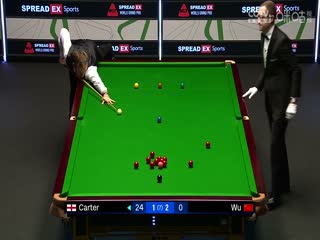 2024斯诺克世界大奖赛 阿里·卡特4-3吴宜泽 20240116海报