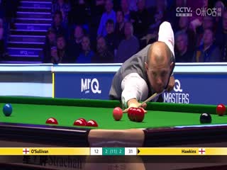 2024斯诺克大师赛罗尼·奥沙利文6-3巴里·霍金斯 20240111（黑8）海报