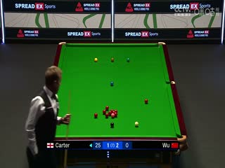 2024斯诺克世界大奖赛 阿里·卡特4-3吴宜泽 20240116（李照）海报