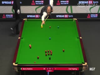 2024斯诺克世界大奖赛 巴里·霍金斯3-4曹宇鹏 20240116海报