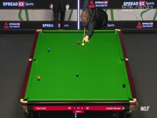 2024斯诺克世界大奖赛 汤姆·福德4-1乔丹·布朗 20240116海报