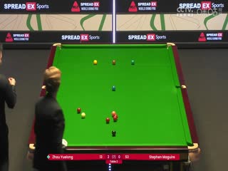 2024斯诺克世界大奖赛 周跃龙4-1斯蒂芬·马奎尔 20240116海报