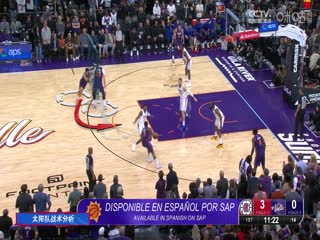 NBA常规赛 快船VS太阳 20240104海报