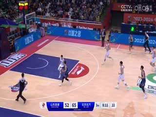 CBA常规赛第29轮 山东高速VS北京北汽 20240112（刘圳展、徐咏）海报