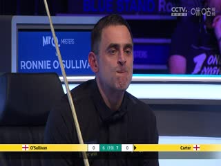 2024斯诺克大师赛 阿里·卡特7-10罗尼·奥沙利文 20240114（第二阶段）海报