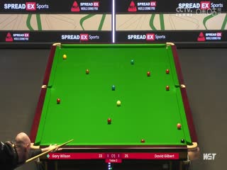 2024斯诺克世界大奖赛 加里·威尔逊4-2大卫·吉尔伯特 20240116海报