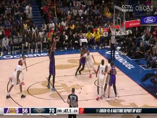 NBA常规赛 湖人VS鹈鹕 20240101海报